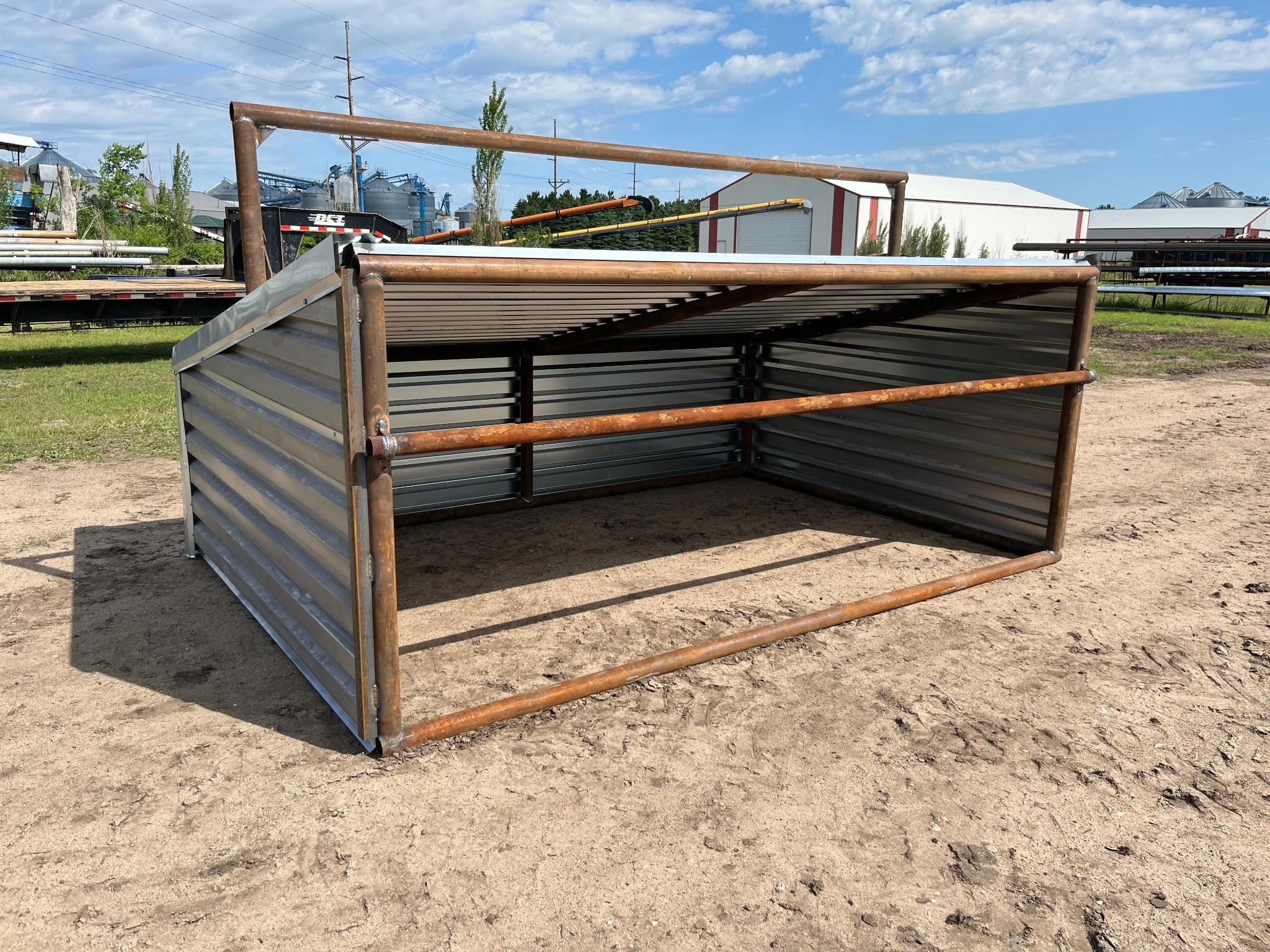 Lean-To Calf Shelters