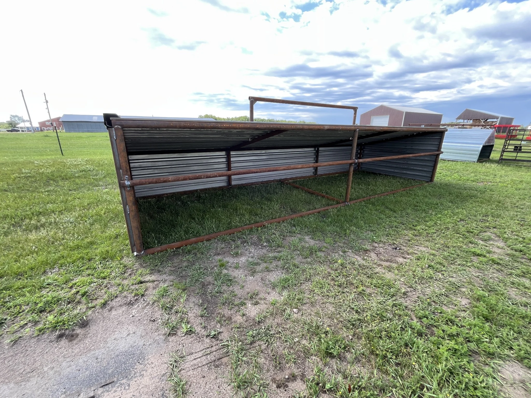 Lean-To Calf Shelters Detail