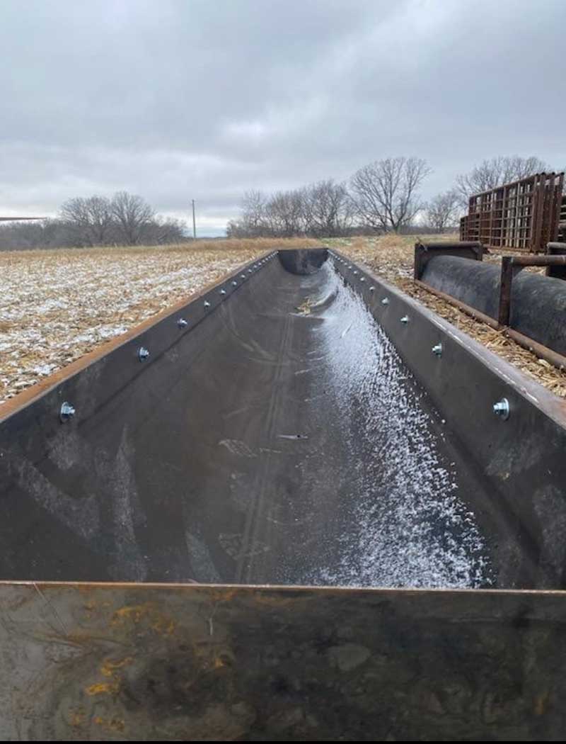 Open Top Belt Bunks Detail